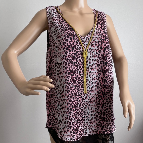 Thalia Sodi Tops - Thalia Sodi Women’s Mexico City Ombre Pink Blouse size L